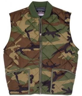 Camouflage Vests Urban Utility Quilted Camo Vest Clothing