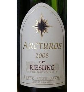 Black Star Farms Arcturos Dry Riesling 2008 Wine