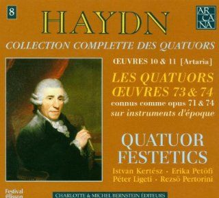 Haydn Collection Complette Des Quatuors Tome 8 (Volume 8, Oeuvres 71 and 74, known as Op. 73 and 74) Music