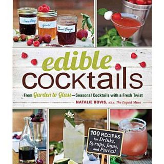 Edible Cocktails Natalie Bovis Paperback