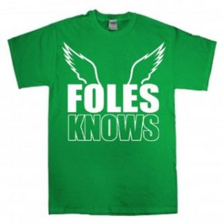 Shedd Shirts Men's Nick Foles Philadelphia Eagles "Foles Knows" T Shirt Clothing