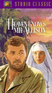Heaven Knows Mr Allison [VHS] Robert Mitchum, Deborah Kerr, Oswald Morris, John Huston, Russell Lloyd, Buddy Adler, Eugene Frenke, Charles Shaw, John Lee Mahin Movies & TV