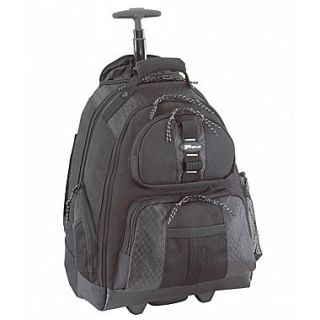 Targus TSB700 Rolling Laptop Backpack For 15.4inch Notebook, Black