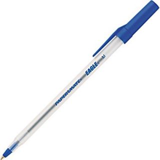 Paper Mate Eagle Ball Point Pen, 1.2 mm Medium, Blue, Dozen