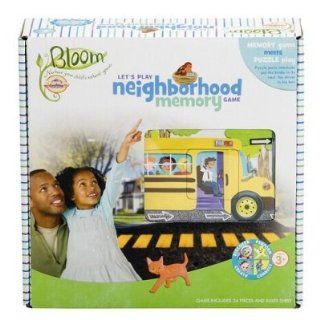 Let's Play Neighborhood Memory Game Toys & Games