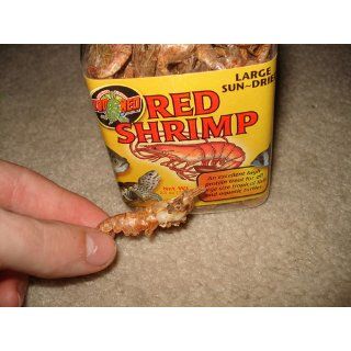 Zoo Med Sun Dried Large Red Shrimp, 5 Ounce  Pet Food 
