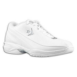 Converse Men's Legend Mid Casual Shoe Gray, White, Silver (6.5) Cross Trainer Shoes Shoes