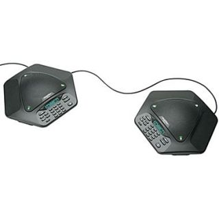 ClearOne 910 158 500 00 MAXAttach Conference Phone With Two Phones One Base Unit Cables