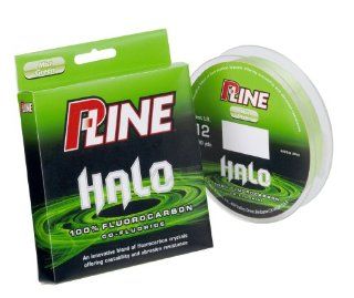P Line Halo Fluorocarbon Mist Green Fishing Line 200 YD (Filler spool)  Sports & Outdoors