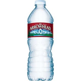 Arrowhead Bottled Spring Water, 16.9 oz. Bottles, 24/Case