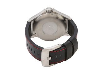 TW Steel TW411   Pilot 48mm Stainless Steel/Black/Red