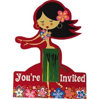 Let's Hula Invitations 8ct Toys & Games