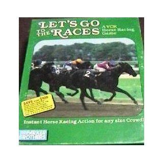 Lets Go to the Races VCR Horse Racing Game Toys & Games
