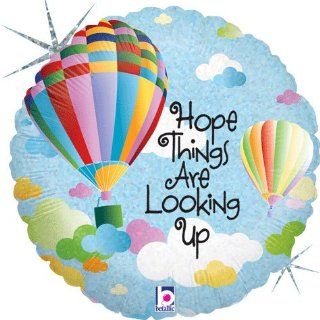 Hope Things Are Looking Up Air Balloon 18" Mylar Foil Balloon Toys & Games