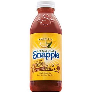 Snapple Iced Teas, 20 oz. Bottles, 24/Pack