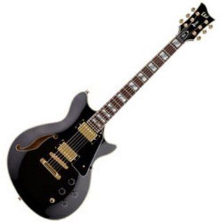 ESP LTD XTone PC 2 Electric Guitar (Gold, Black) Musical Instruments