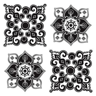 Versailles Stickers   Stained Glass   Wall Decals