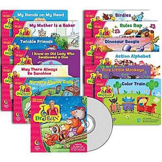 Creative Teaching Press™ Sing Along and Read Along With Dr. Jean Variety Pack W/CD, Grades Pre K 1st