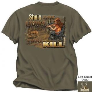 BuckWear Looks That Kill   Prairie Dust Tshirt, XX Large Clothing