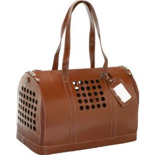 Bark N Bag Airline Approved Cat Pet Carrier Bag Tote Purse " No Mesh To Claw Through " Color Brown  Soft Sided Pet Carriers 