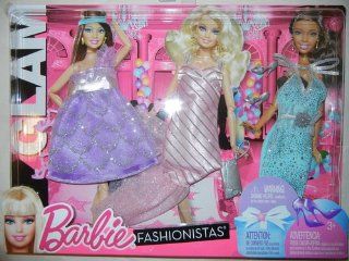 Barbie Fashionistas Night Looks Clothes   Glam Night Out Pastel Fashions Toys & Games
