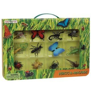 Safari LTD Insects and Arachnids Collectors Box Toys & Games