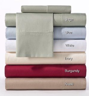 400 TC Thread Count Sateen Hemstitch Sheet Set   Queen Khaki   by Cotton Craft   Super Premium 100% Pure Combed Cotton   Contains Flat sheet, Fitted sheet, Pair of pillowcases   Ultra Soft & Smooth as Silk   Lustrous Colors   An outstanding value   ma