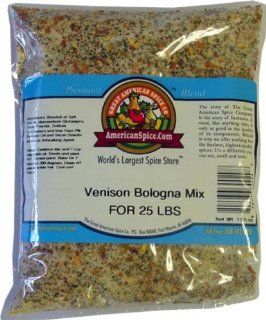 Venison Bologna Mix, (makes 25 lbs), 13.5 oz  Grocery & Gourmet Food