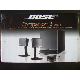 Bose Companion 3 Series II multimedia speaker system (Graphite/Silver) Electronics