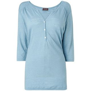 Phase Eight Denim Helena Basic Linen Top