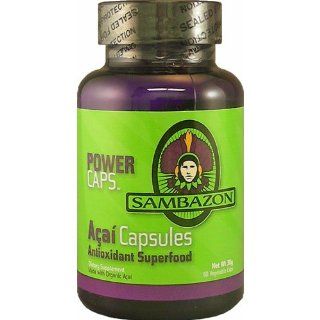 Sambazon Acai   Acai Power Caps, 60 veggie caps (package may vary) Health & Personal Care