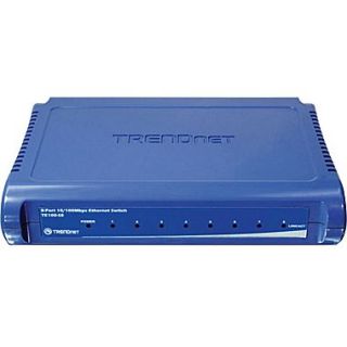 TRENDNET TE100 S8 Ethernet Switch, 8 Ports  Make More Happen at