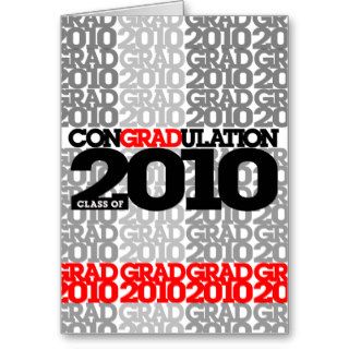 conGRADulations Class of 2010  Red Card