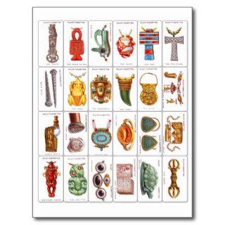 Retro Vintage Wills's Cigarette Cards Lucky Charms Postcards