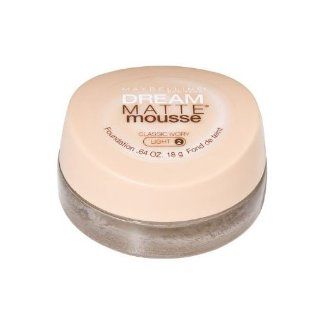 Maybelline Dream Matte Mousse Foundation Classic Ivory (2 Pack) Health & Personal Care