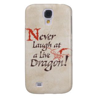 Smaug   Never Laugh At A Live Dragon Samsung Galaxy S4 Cases