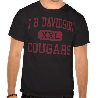 J B Davidson   Cougars   Middle   San Rafael Shirt