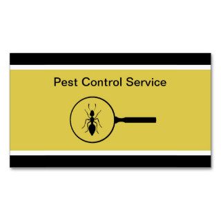 Pest Control Business Cards