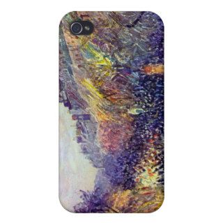 Carnival Tuesday on Boulevard Montmartre at Sunset iPhone 4 Covers
