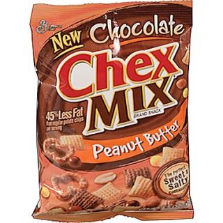Chex Mix Chocolate Peanut Butter, 4.5 oz., 7 Bags/Box  Make More Happen at