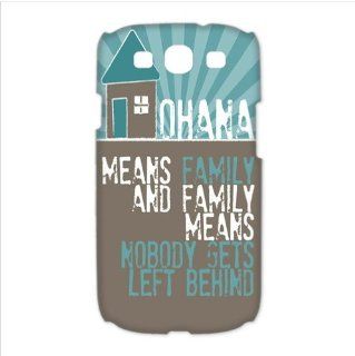 FashionCaseOutlet Ohana Means Family Lilo and Stitch Samsung Galaxy S3 i9300 3D hard case Cell Phones & Accessories