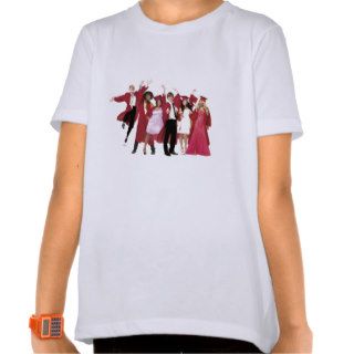 High School Musical 3 Graduation Photo Disney Tee Shirts