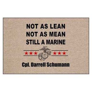 Not As Lean  Not As MeanStill a Marine Doormat  Patio, Lawn & Garden