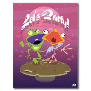 Let's Party Post Cards