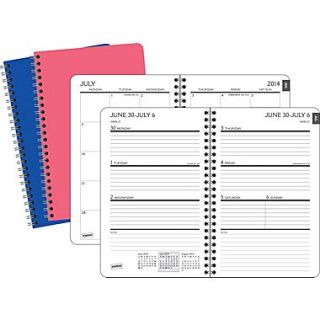 2014/2015 Recycled Academic Weekly/Monthly Planner, 5 1/2 x 8 1/2  Make More Happen at