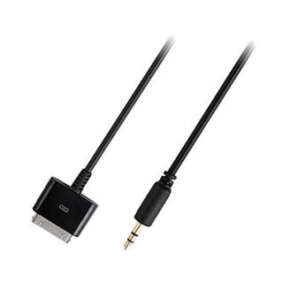 4XEM™ 30 Pin to 3.5 mm Mini Jack Cable For iPhone/iPod/iPad  Make More Happen at