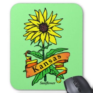 Kansas State Flower Mouse Pad