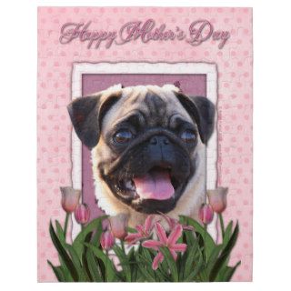 Mothers Day   Pink Tulips   Pug Puzzle