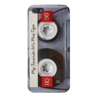 Funny 80's Cassette Tape, Personalized iPhone 5 Covers