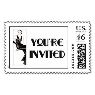You're Invited Postage Stamp